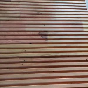 Revestimento Painel Ripado -  Peroba Rosa Demolição ( Valor m²)