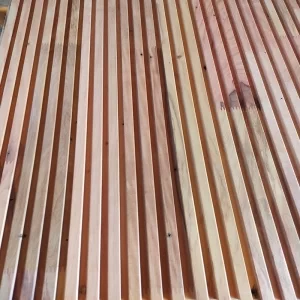 Revestimento Painel Ripado -  Peroba Rosa Demolição ( Valor m²)