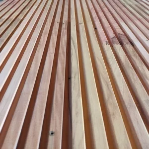 Revestimento Painel Ripado -  Peroba Rosa Demolição ( Valor m²)
