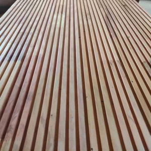 Revestimento Painel Ripado -  Peroba Rosa Demolição ( Valor m²)