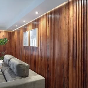 Revestimento Painel Ripado -  Peroba Rosa Demolição ( Valor m²)