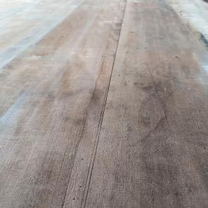 TÁBUA PEROBA ROSA RÚSTICA LISA  EM MADEIRA DEMOLIÇÃO LARG DE 19CM x 18MM         (Valor p/ METRO LINEAR) 