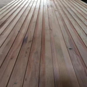 Revestimento Painel Ripado -  Peroba Rosa Demolição ( Valor m²)