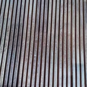 Revestimento Painel Ripado 2,0 x 1,5 -  Cumarú  Rosa Cerne Extra( Valor m²)