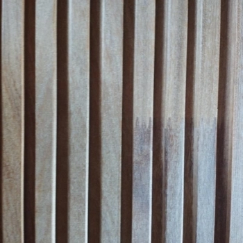 Forro Ripado 2,5 x 1,5-  Cumarú  Champanhe Cerne Extra( Valor m²)