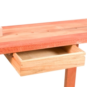 BANCADA PARA MARCENEIRO HOBBY DE 1,20 X 0,39 X 0,90 c/ 01 Morsa e (Gaveta opcional)-  SB 133 